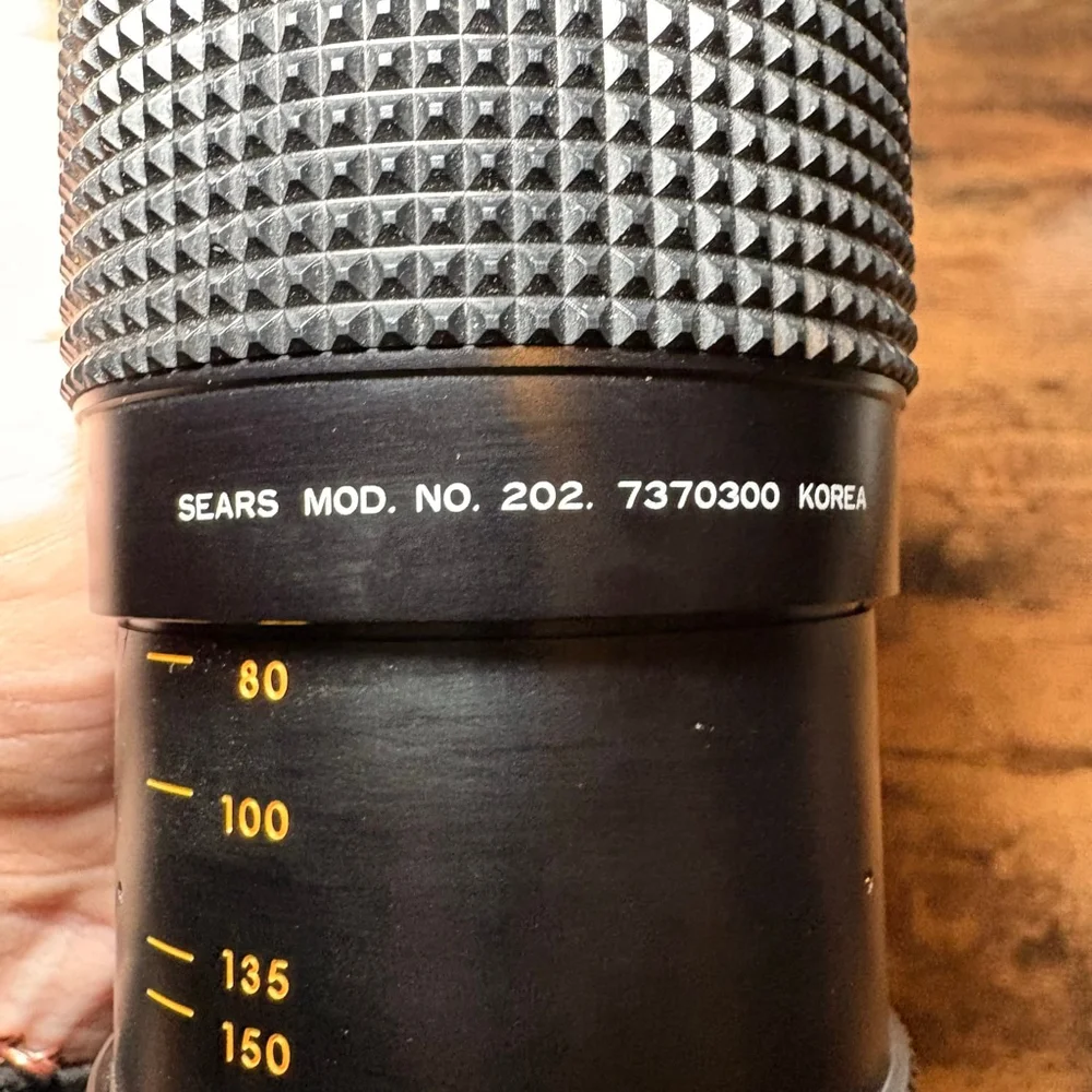 Sears Auto‎ Zoom Multi Coated Camera Lens One Size Black